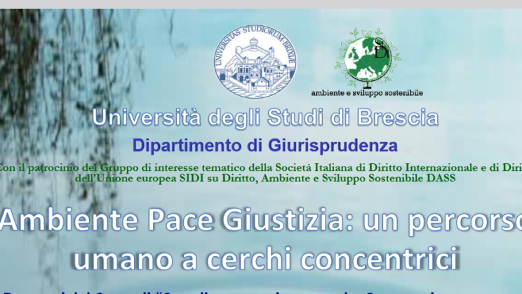 Ambiente Pace Giustizia: un percorso umano a cerchi concentrici.